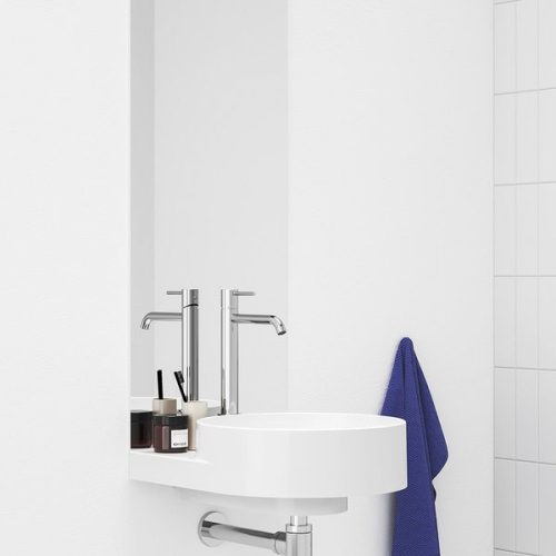 Mosdó csaptelep, Ravak Espirit ES 015.01CR Álló mosdó csaptelep BeCool 340 mm, leeresztő nélkül X