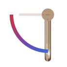 Mosdó csaptelep, Ravak Espirit ES 015.61RGB Álló mosdó csaptelep BeCool 340 mm, leeresztő nélkül