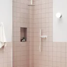 Mennyezeti kar, Ravak 704.11WV Mennyezeti kar 30 cm, White Velvet X07P689