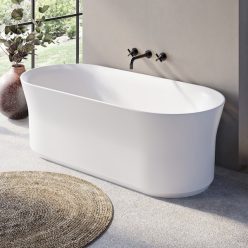   Kád, Ravak Akrilkád YPSILON 1800x800 fehér/fekete szabadonálló, túlfolyóval XC00100034