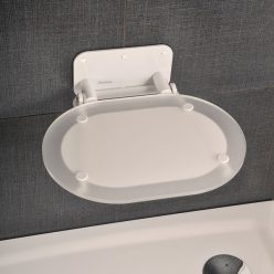   Ülőke, Ravak Zuhanykabin ülőke CHROME CLEAR/fehér szerkezet B8F0000028