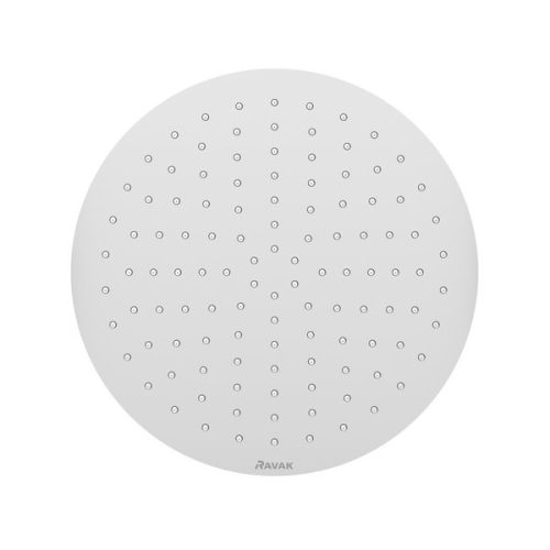 Kézizuhany, Ravak Chrome esőztető zuhanyfej Slim, kör alakú, 400 mm X07P667