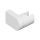 Kézizuhany, Ravak 611.10WV Fali állítható zuhanytartó, White Velvet X07P686