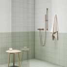 Falirúd, Ravak 974.60RGB Állítható zuhanytartó rúd 70 cm, Rose Gold Brushed X07P715