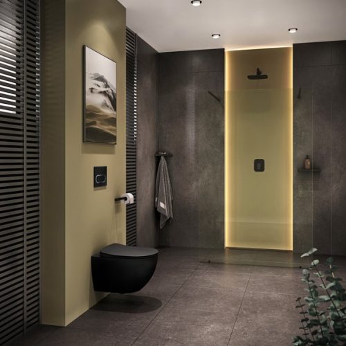 Nyomólap, Ravak Chrome nyomólap – fekete X01797