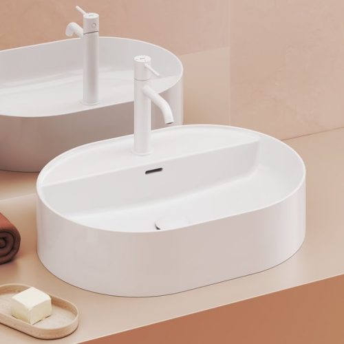 Mosdó, Ravak Mosdó Ceramic 550 O Slim Shelf kerámia fehér XJX01155003