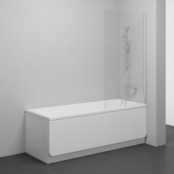   Kádparaván, Ravak NVS1-80 krómhatású+Transparent 7O840C00Z1 kádparaván