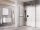 Walk-in, Ravak Walk In Double 1xWall-60 v.200 black+Transparent, 1xWall-100 v.200 black+Transpare