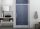 Zuhanyajtó, Sanotechnik N160U ELEGANCE tolóajtó épített zuhanyfülkéhez, króm 160 cm