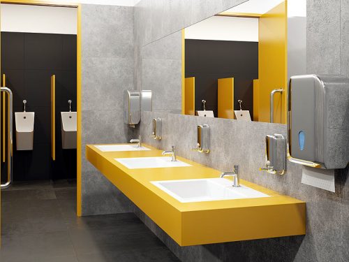 Mosdó csaptelep, Ferro PRESSTIGE Z201 nyomógombos csapt. hideg v. előkevert vízhez