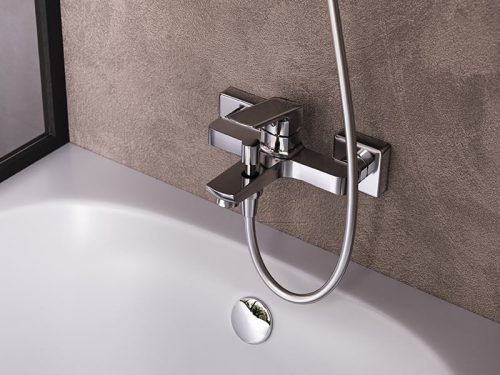 Kádtöltő csaptelep, Ferro VITTO BVI1VL VerdeLine kádcsaptelep, króm