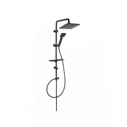 Zuhanyszett, Ferro SQUERTO LUX BLACK zuhanyrendszer NP24-BL