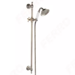   Zuhanyszett, Ferro RETRO N160BR zuhanyszett 1 funkciós kézizuhannyal, bronz