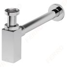 Mosdó szifon, Ferro QUADRO S280 szögletes búraszifon G5/4”x32 mm, króm