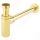 Mosdó szifon, Ferro ROTONDO S282G hengeres búraszifon G5/4”x32 mm, gold