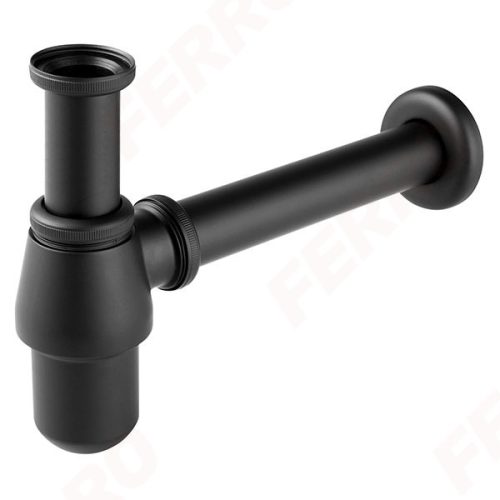 Mosdó szifon, Ferro Fém univerzális mosdó búraszifon G5/4"x32 mm S30-BL