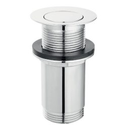   Lefolyó, Ferro magasított lefolyószelep S283-WBP ráépíthető, túlfolyó nélküli mosdóhoz