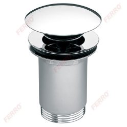   Lefolyó, Ferro ROTONDO click-clack lefolyószelep S285 túlfolyós mosdóhoz