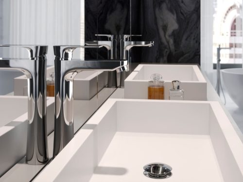 Lefolyó, Ferro ROTONDO click-clack lefolyószelep S285 túlfolyós mosdóhoz