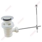 Lefolyó, Ferro Műanyag autom. leeresztő szett K39TW kiemelőrúddal, fém dugó