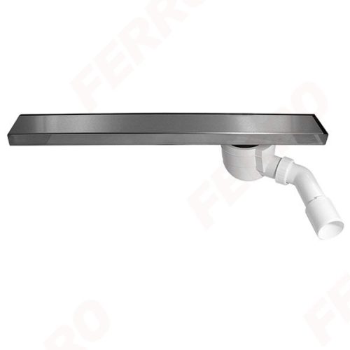 Padlóösszefolyó, Ferro EASY NEW rozsdam. acél zuhanyfolyóka OLE1-60 polírozott ráccsal 60 cm