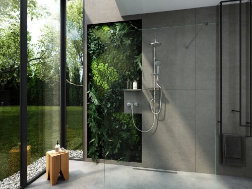 Padlóösszefolyó, Ferro EASY NEW rozsdam. acél zuhanyfolyóka OLE1-60 polírozott ráccsal 60 cm