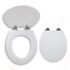 WC tető, Ferro soft close koptatott fehér wc ülőke, MDF WC/SOFTLYRA