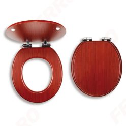  WC tető, Ferro soft close dió wc ülőke, fahatású MDF WC/SOFTORECHLY