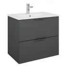 Alsó szekrény, AREZZO design ETNA SZETT 60 matt antracit (2 doboz)