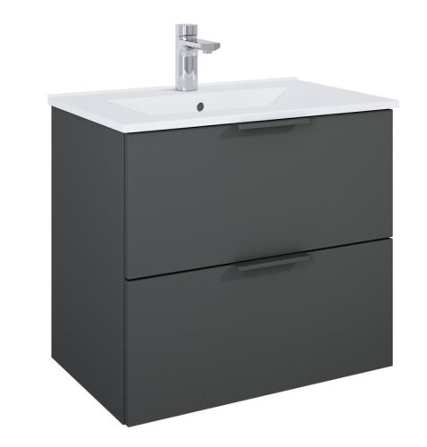 Alsó szekrény, AREZZO design ETNA SZETT 60 matt antracit (2 doboz)
