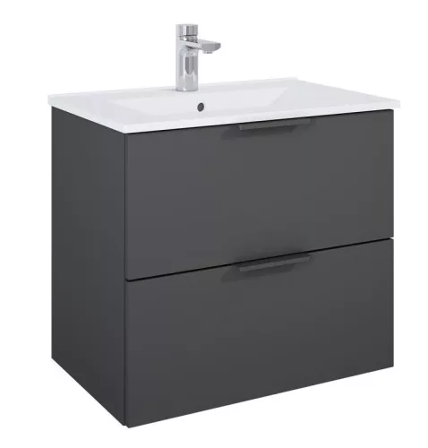 Alsó szekrény, AREZZO design ETNA SZETT 60 matt antracit (2 doboz)