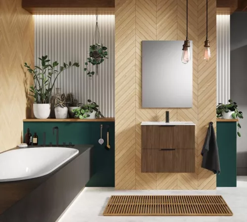 Alsó szekrény, AREZZO design ETNA SZETT 80 dió (2 doboz)