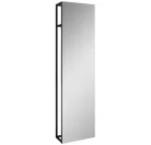 Tükör, AREZZO design NEBO tükör canela tölgy polccal 50_190, matt fekete