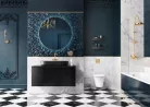 Alsó szekrény, AREZZO design Malibu alsószekrény 120 1 fiók + 1 fiók , matt fekete