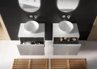 Alsó szekrény, AREZZO design Malibu alsószekrény 90 1 fiók + 1 fiók , matt fehér