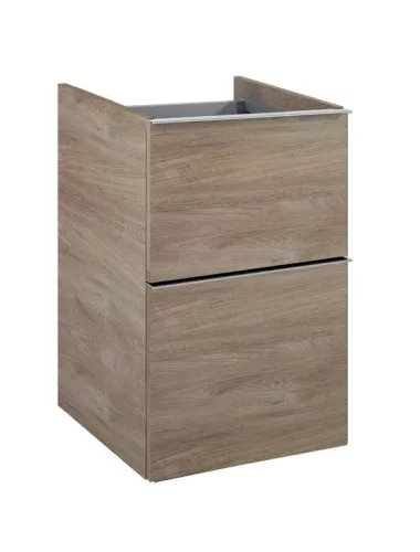 Alsó szekrény, AREZZO design MONTEREY 40 cm-es alsószekrény 2 fiókkal Canela tölgy színben