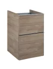 Alsó szekrény, AREZZO design MONTEREY 40 cm-es alsószekrény 2 fiókkal Canela tölgy színben