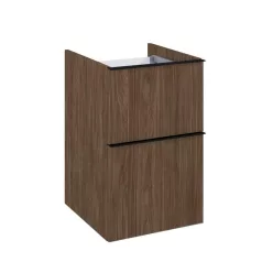   Alsó szekrény, AREZZO design MONTEREY 40 cm-es alsószekrény 2 fiókkal Lincoln dió színben