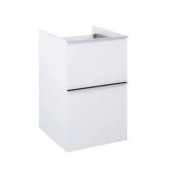   Alsó szekrény, AREZZO design MONTEREY 40 cm-es alsószekrény 2 fiókkal Matt Fehér színben