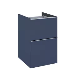   Alsó szekrény, AREZZO design MONTEREY 40 cm-es alsószekrény 2 fiókkal Matt kék színben