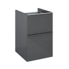 Alsó szekrény, AREZZO design MONTEREY 40 cm-es alsószekrény 2 fiókkal Mf. Antracit színben