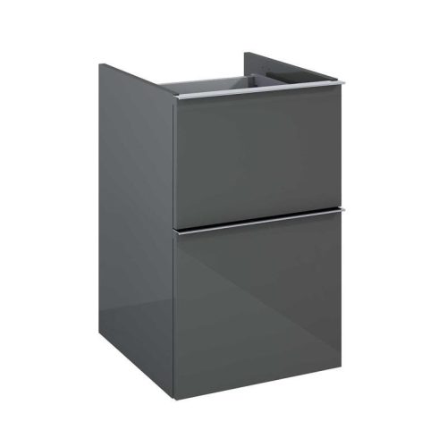 Alsó szekrény, AREZZO design MONTEREY 40 cm-es alsószekrény 2 fiókkal Mf. Antracit színben
