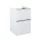 Alsó szekrény, AREZZO design MONTEREY 40 cm-es alsószekrény 2 fiókkal Mf. Fehér színben