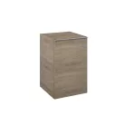 Felső szekrény, AREZZO design MONTEREY 40 cm-es oldalszekrény 1 ajtóval Canela tölgy színben