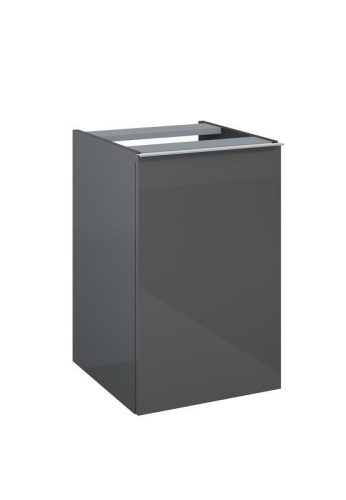 Alsó szekrény, AREZZO design MONTEREY 40 cm-es oldalszekrény szennyeskosárral 1 ajtóval Mf. Antra