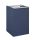 Alsó szekrény, AREZZO design MONTEREY 40 cm-es oldalszekrény szennyeskosárral Matt kék színben