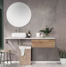 Alsó szekrény, AREZZO design MONTEREY 60 cm-es alsószekrény 1 fiókkal Canela tölgy színben, szifo