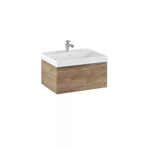 Alsó szekrény, AREZZO design MONTEREY 60 cm-es alsószekrény 1 fiókkal Canela tölgy színben, szifo