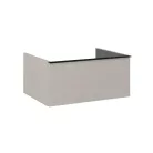 Alsó szekrény, AREZZO design MONTEREY 60 cm-es alsószekrény 1 fiókkal Matt Beige színben, szifonk