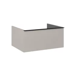   Alsó szekrény, AREZZO design MONTEREY 60 cm-es alsószekrény 1 fiókkal Matt Beige színben, szifonk